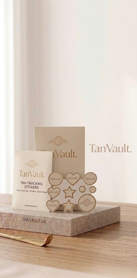 Tan tracking stickers
